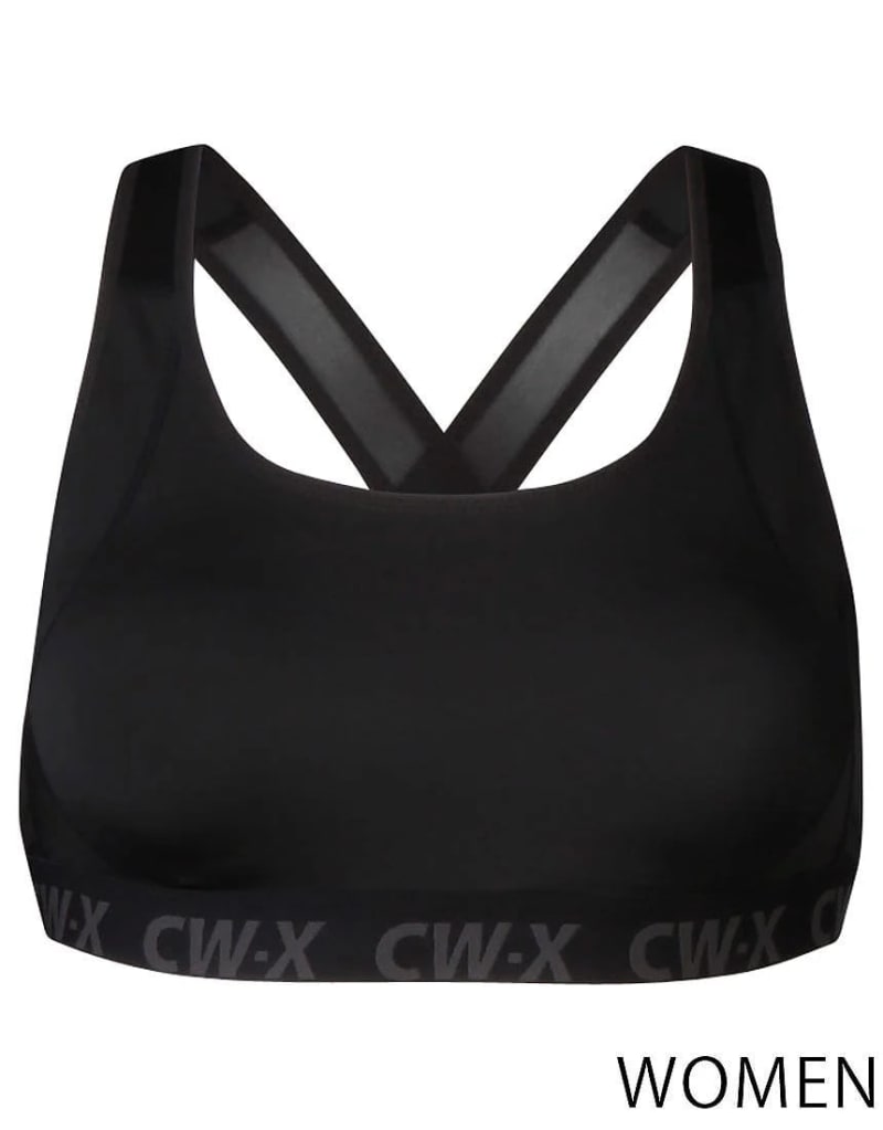 CW-X 無鋼圈防晃動運動內衣 CB9128 BL