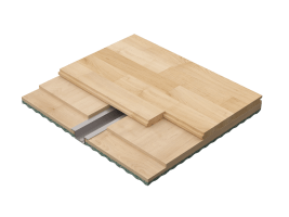 Connor Sports S-Channel subfloor system designed for high-strength support and stable athletic floor performance