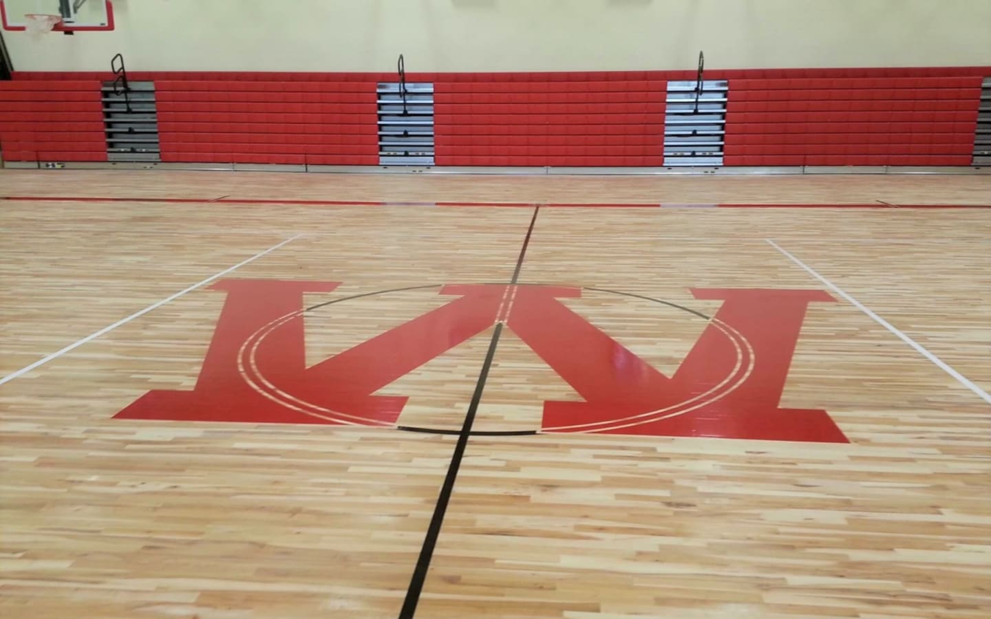 Williston Middle High School Gym Floor