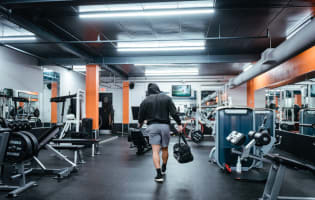 ElastiRoll recycled rubber athletic flooring by Connor<sup>®</sup> Sports, designed for fitness facilities, weight rooms, ice rinks, and multipurpose athletic training spaces.