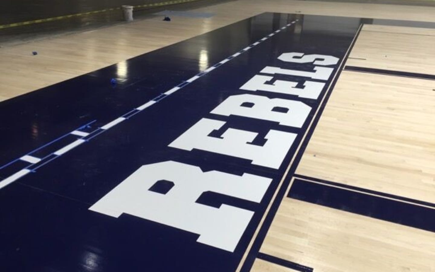 University of Mississippi Gym Floor Baseline