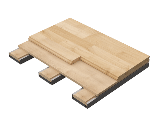 Connor Sports PermaFlex II subfloor system designed for enhanced stability and long-term resilient sports floor performance