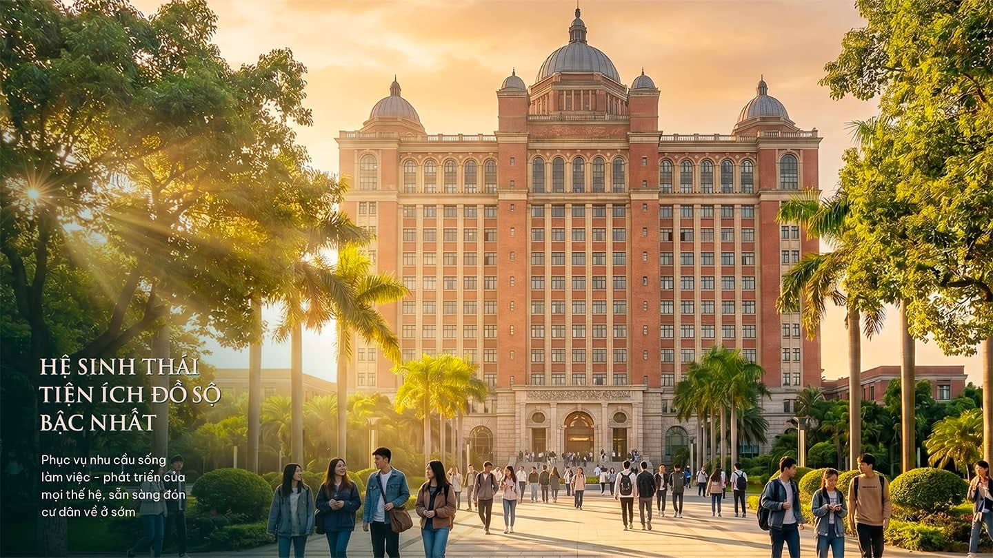 Hệ sinh thái tiện ích đồ sộ bậc nhất