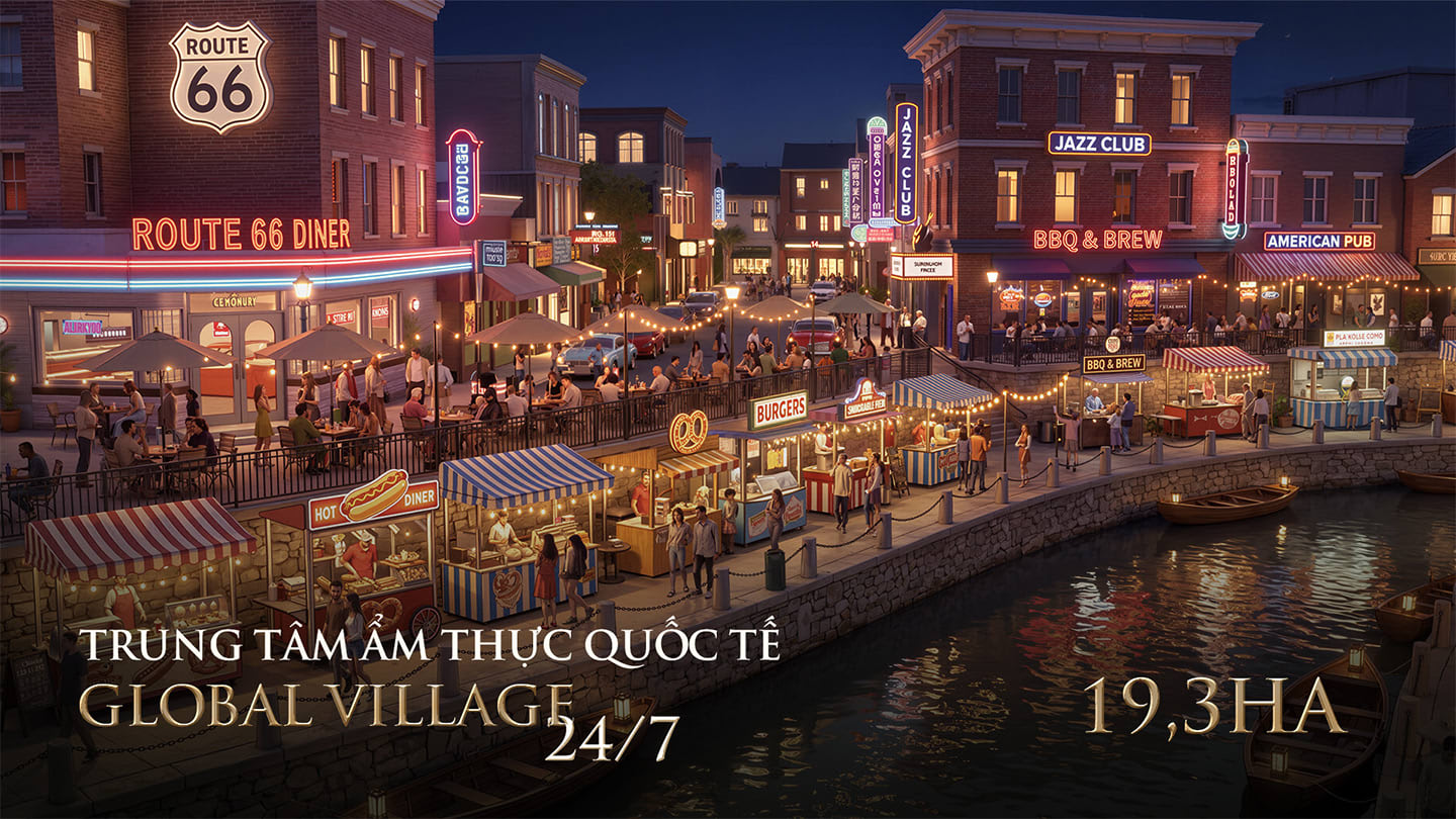 Global Village thu hút lượng khách rất lớn từ khu vực Hóc Môn, Củ Chi đổ về vui chơi cuối tuần.