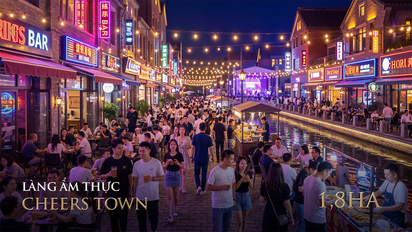 Làng ẩm thực Cheers Town