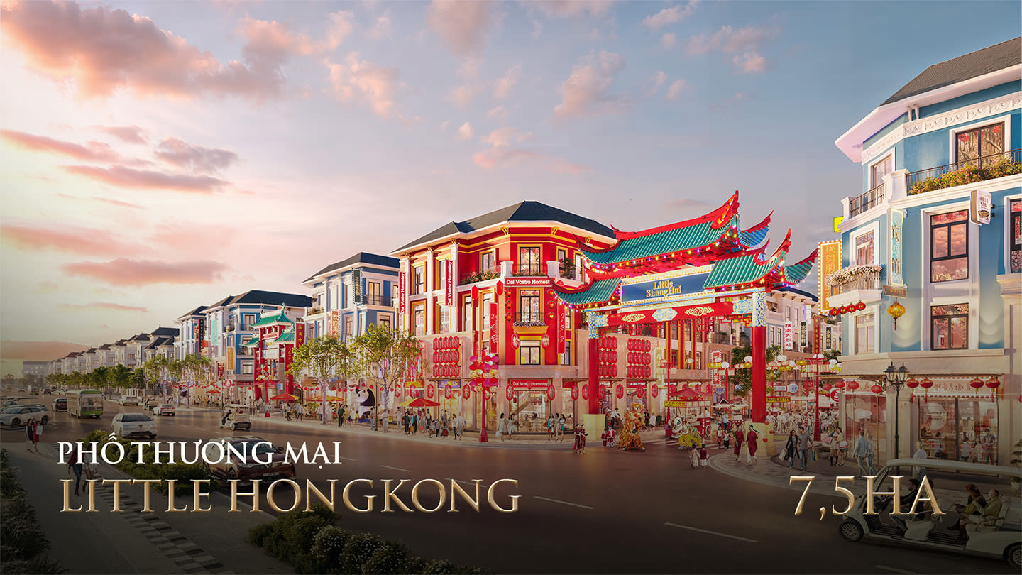 Little Hồng Kông có quy mô 7,5 ha