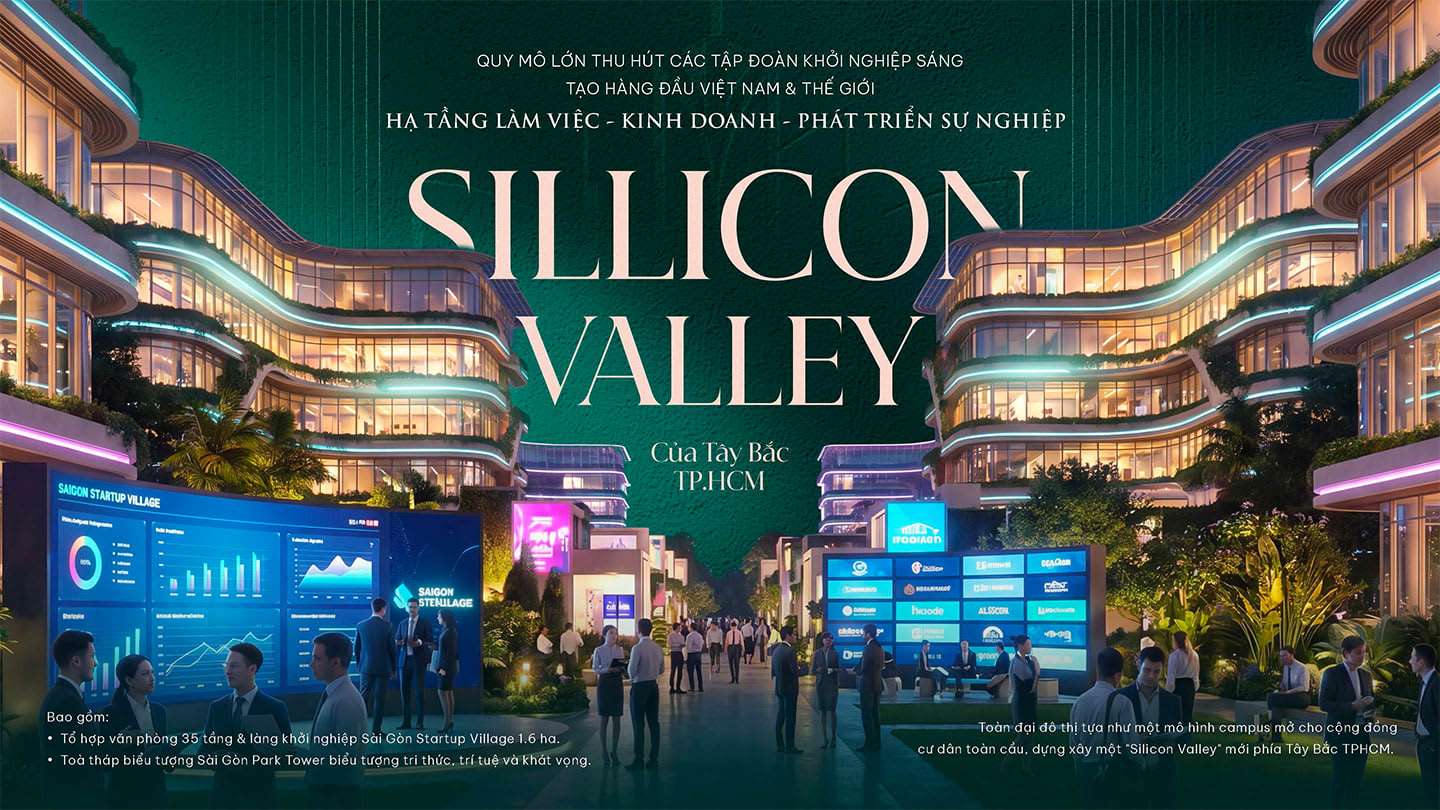 Làng khởi nghiệp Saigon Startup Village được coi như Sillicon Valley của Tây Bắc TpHCM