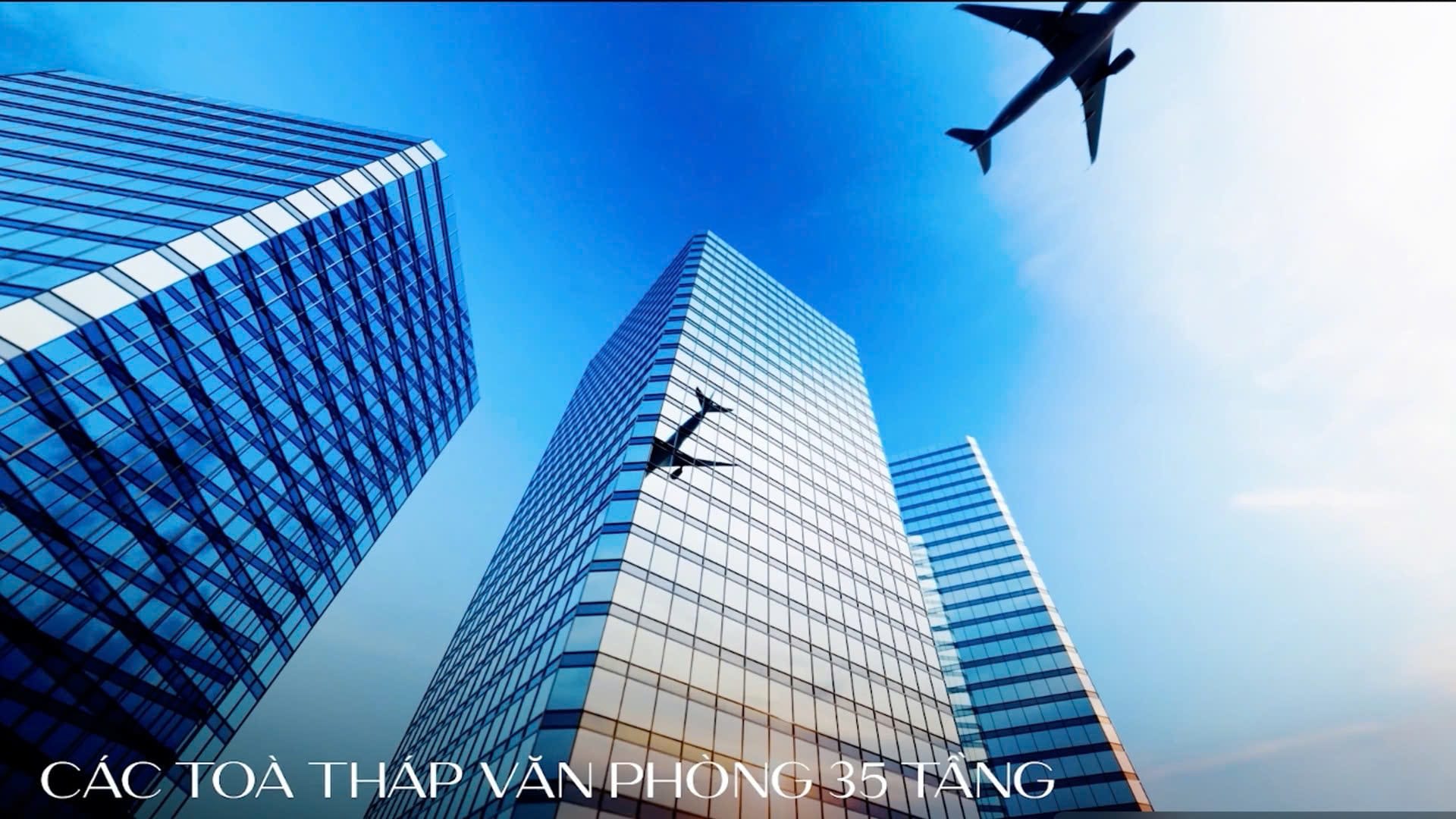 toà tháp 35 tầng tại làng khởi nghiệp Saigon Startup Village