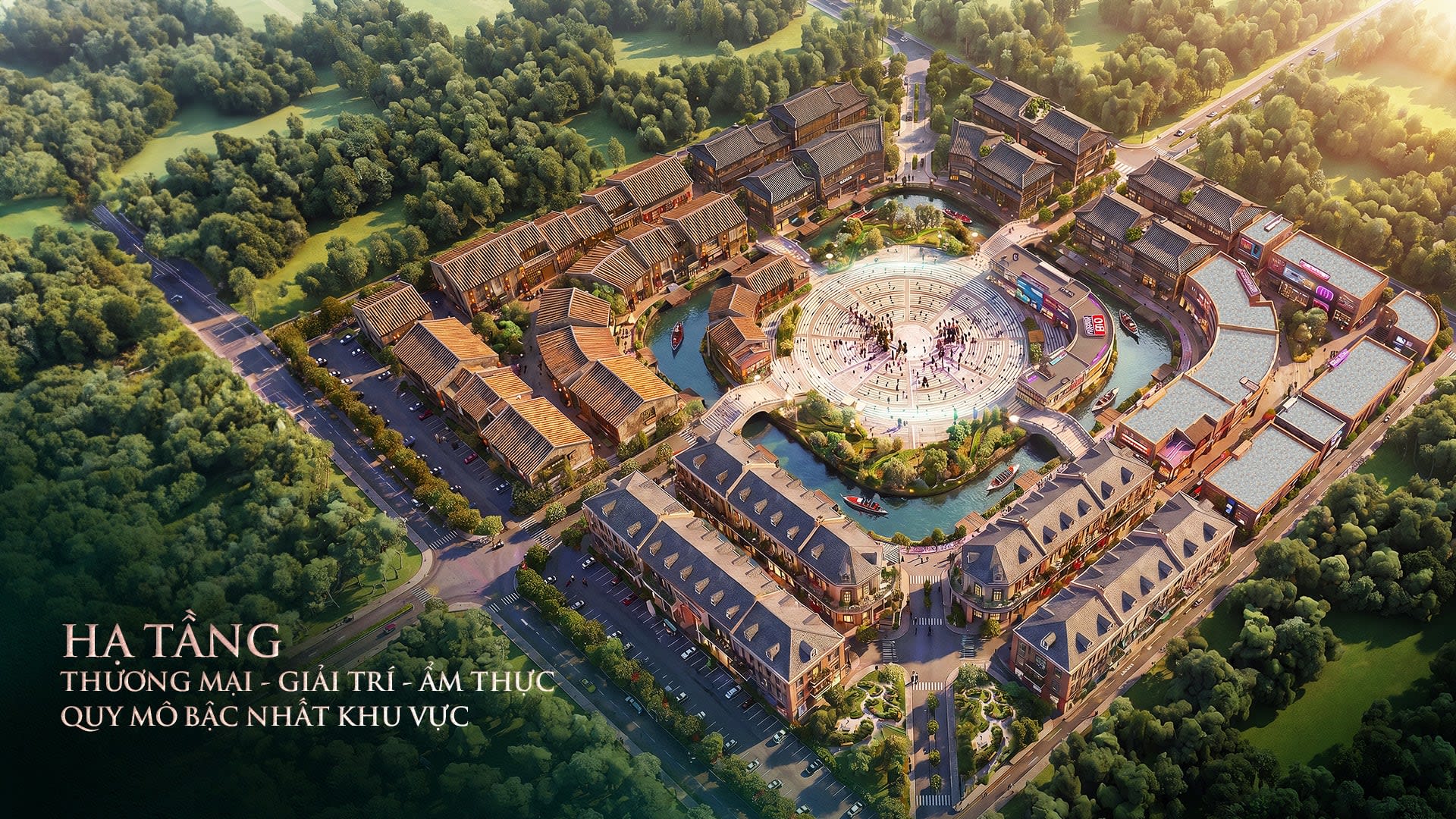 Trung tâm văn hoá, ẩm thực, giải trí quốc tế 24/7 Global Village 19,3ha