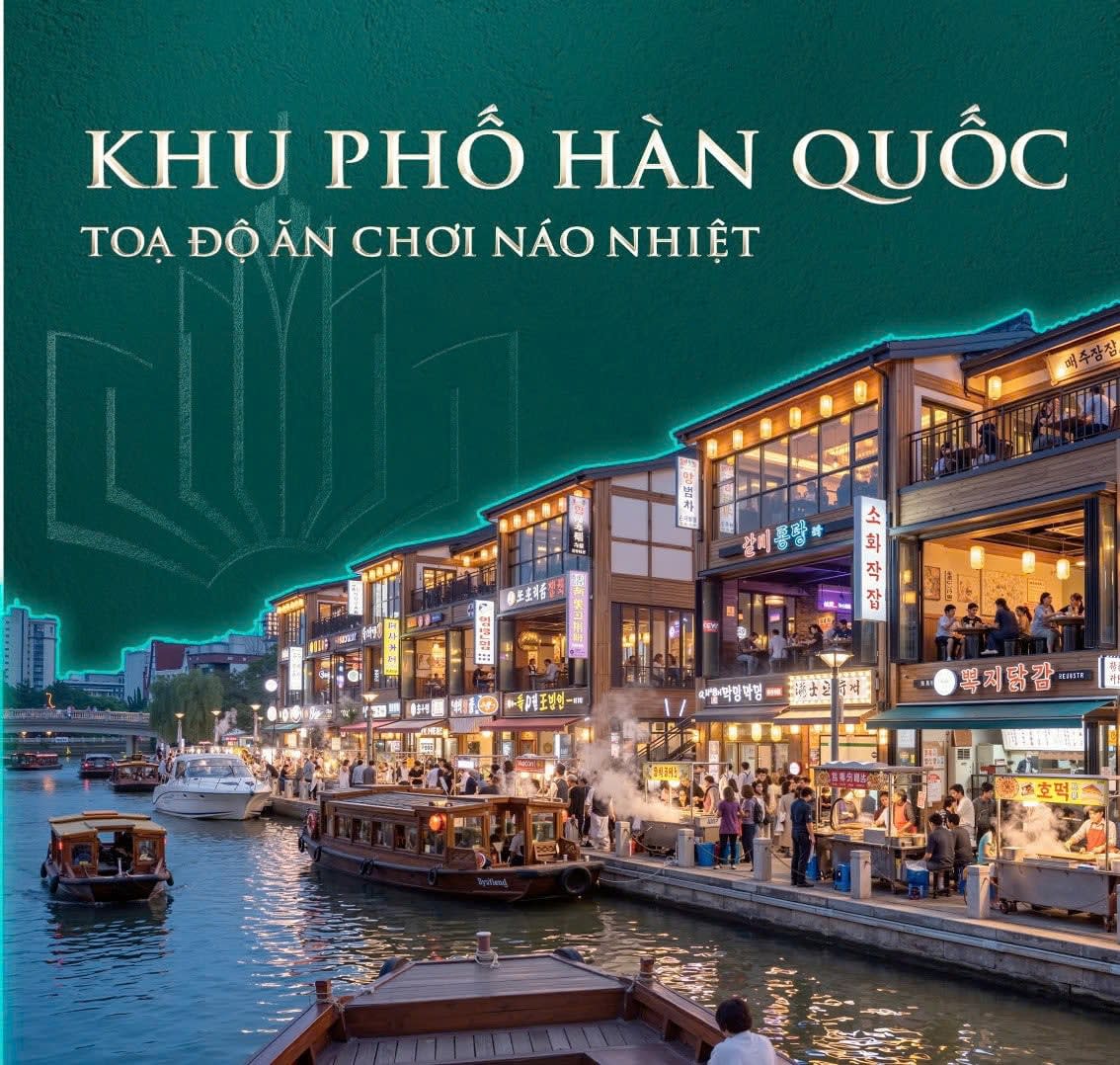 Khu phố văn hoá và ẩm thực Hàn Quốc