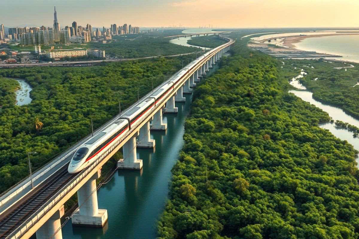 tuyến đường sắt tốc độ cao 350 km/h Bến Thành - Cần Giờ
