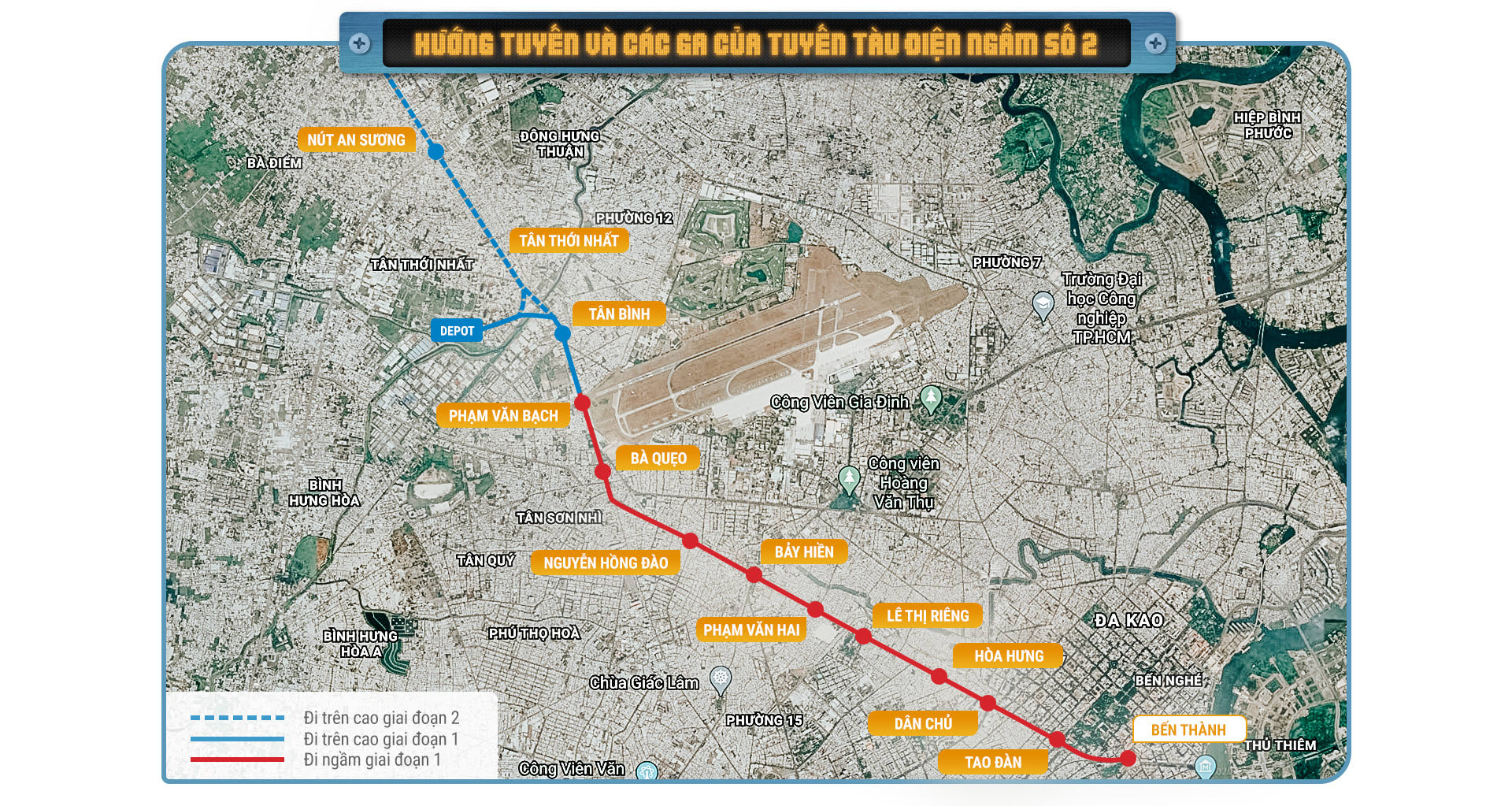 tuyến metro số 2 Bến Thành - Tham Lương