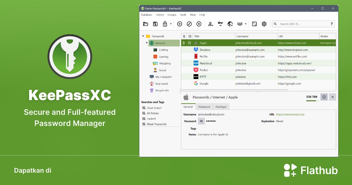 Manajemen Password KeePassX di Linux: Panduan Instalasi & Penggunaan Manajemen Password KeePassX di Linux: Panduan Instalasi & Penggunaan