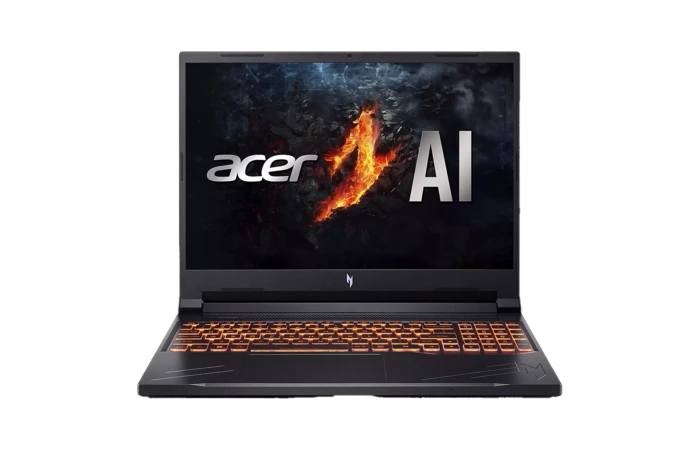 Acer Nitro V16 AI ANV16-42 2025(AMD Ryzen 5 240 | 16GB RAM | 512GB SSD Storage | 16" (WUXGA, 1920 x 1200) 180Hz IPS Display | NVIDIA GeForce RTX 5050 8GB Graphics | Backlit Keyboard | 1 Year Warranty)