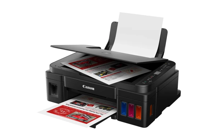 Canon Pixma G3010 Wireless Ink Tank Color Inkjet Printer thumbnail 2