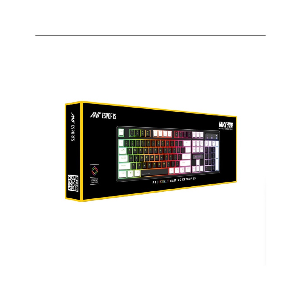 Ant Esports MK-1400 Pro Backlit Gaming Keyboard thumbnail 2