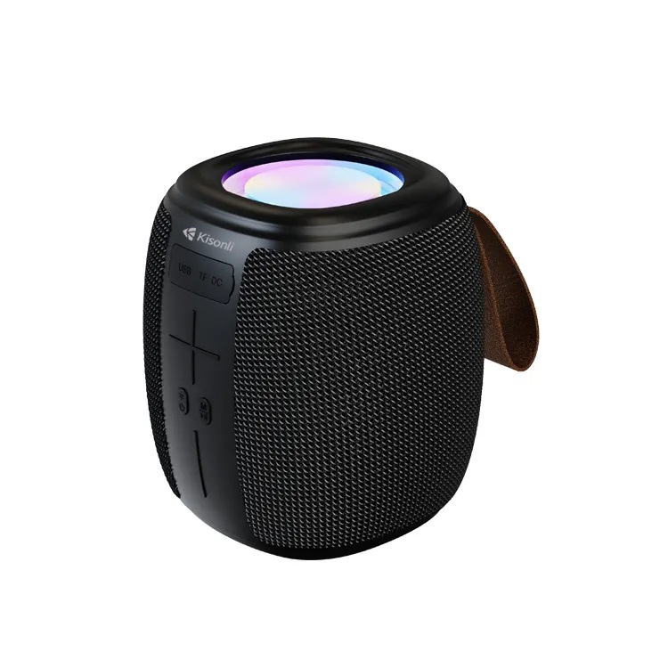 Kisonli Q16 RBG Wireless Bluetooth Portable Speaker | 1200mAh Battery | 5 Hours Playtime