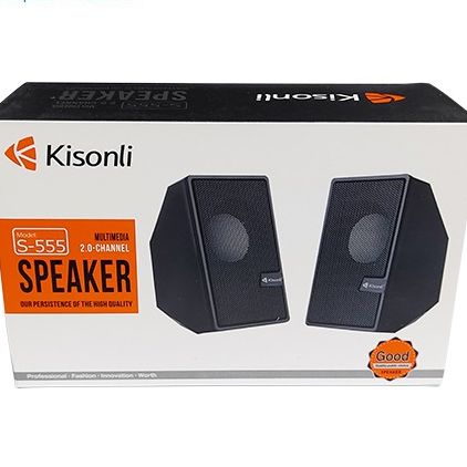 Kisonli S-555 Multimedia Usb 2.0 Computer Speaker thumbnail 2