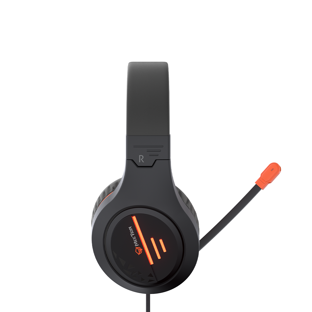 Meetion MT- HP021 Stereo Gaming Headset with Mic Lightweight Backlit thumbnail 2