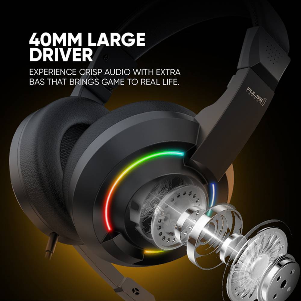 Armaggeddon Pulse 1 Chroma Gaming Headset with Mic thumbnail 3