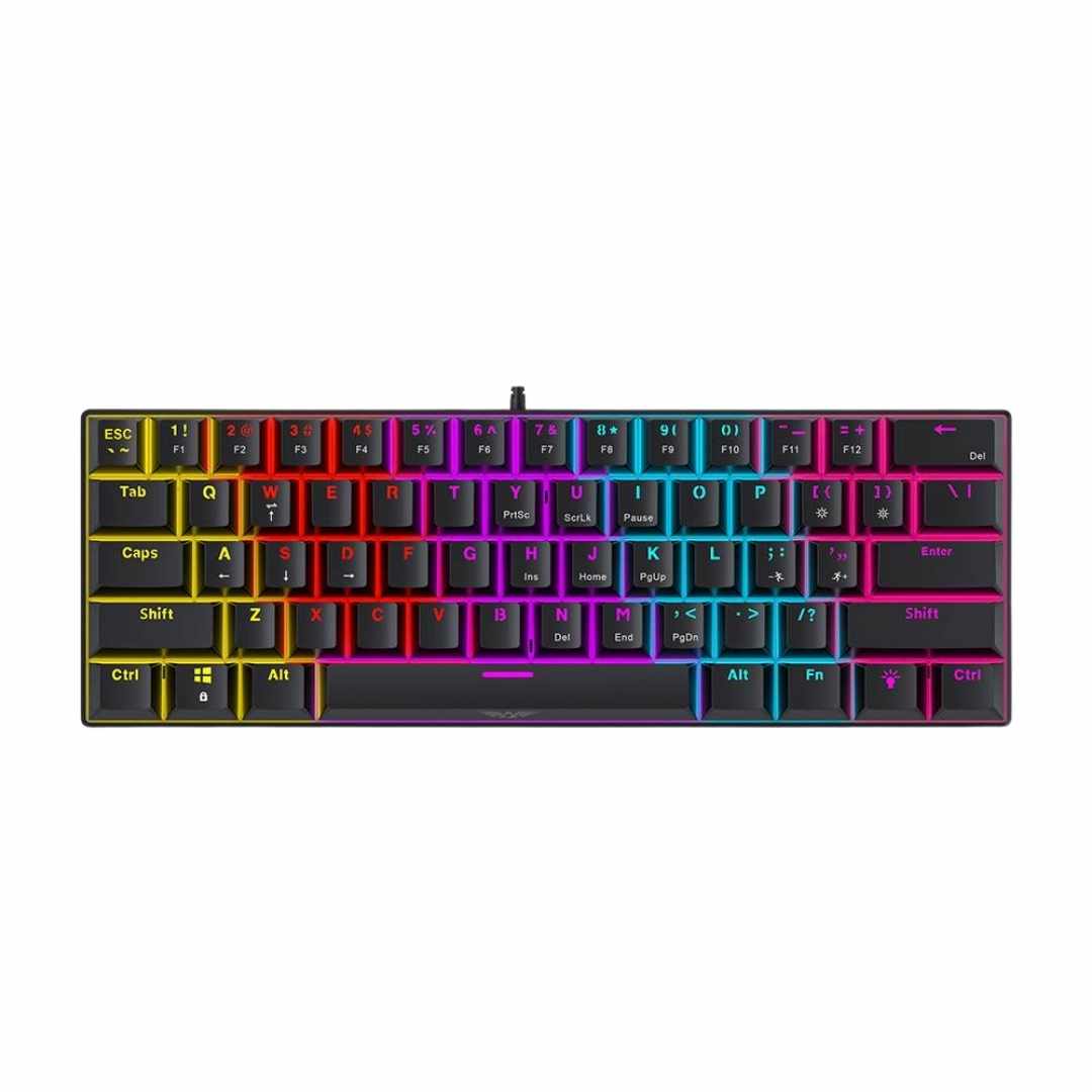 Armaggeddon MKA 1C Core Mechanical Gaming Keyboard – 60% RGB Keyboard - Image 1