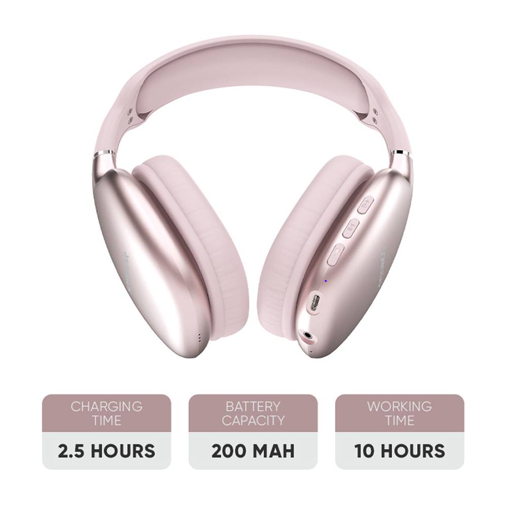 SonicGear Airphone 6 Headphone – 10 Hour Playtime – Type C Charging & Strong Bass thumbnail 4