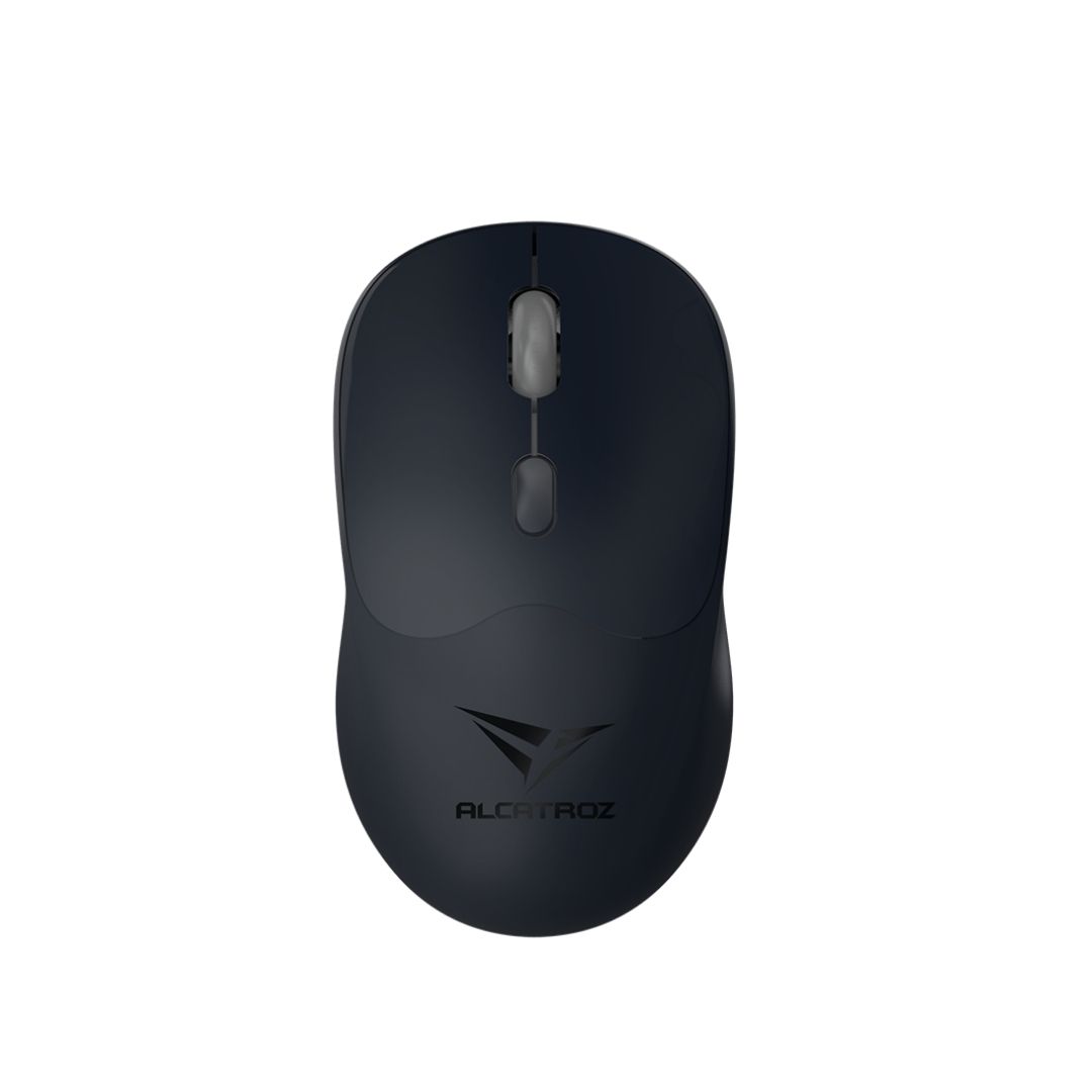 Alcatroz AirMouse DUO 6R Wireless Rechargeable Mouse – Dual Mode Connectivity Bluetooth 5.4 + 2.4GHz Wireless – Silent Switch - Image 1
