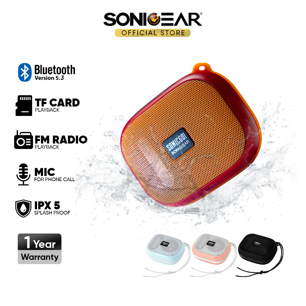 SonicGear SonicGo! 101 Aqua Bluetooth Speaker thumbnail 3