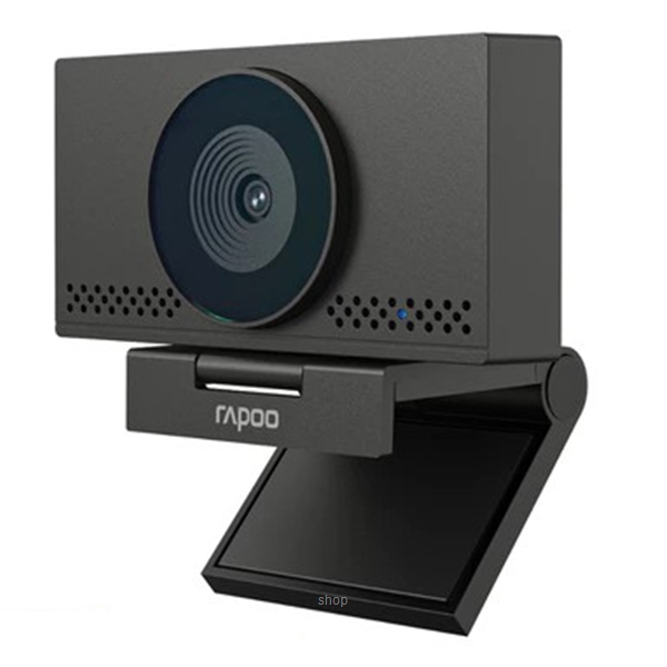 Rapoo C500AF 4K Ultra HD AutoFocus Webcam (4K 3840×2160 Resolution | 90° Wide-Angle Lens | Built-in Omnidirectional Microphone | Privacy Cover | USB Plug & Play | Compatible with Zoom, Skype & Teams | Black) thumbnail 3