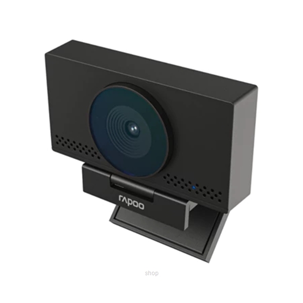 Rapoo C500AF 4K Ultra HD AutoFocus Webcam (4K 3840×2160 Resolution | 90° Wide-Angle Lens | Built-in Omnidirectional Microphone | Privacy Cover | USB Plug & Play | Compatible with Zoom, Skype & Teams | Black) thumbnail 2