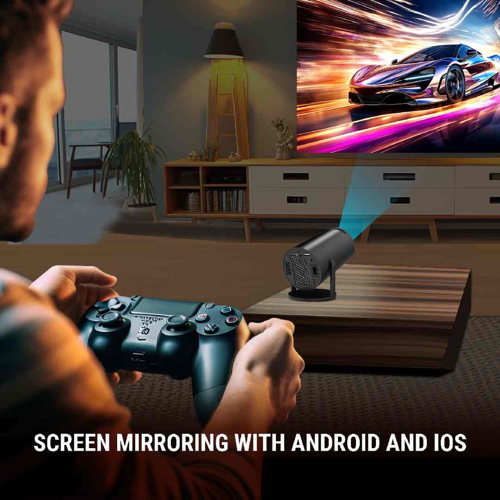 Ant Esports View 515 | Smart Projector | Full HD 1080p | Android 11 | 4K Support thumbnail 3