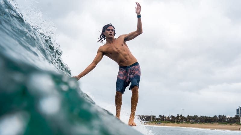 Surfer photography Durban South Africa — Kevin Rom