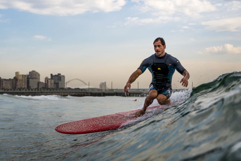 Surfer photography Durban South Africa — Kevin Rom