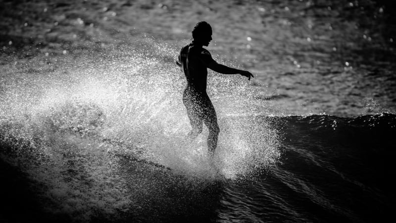 Surfer photography Durban South Africa — Kevin Rom