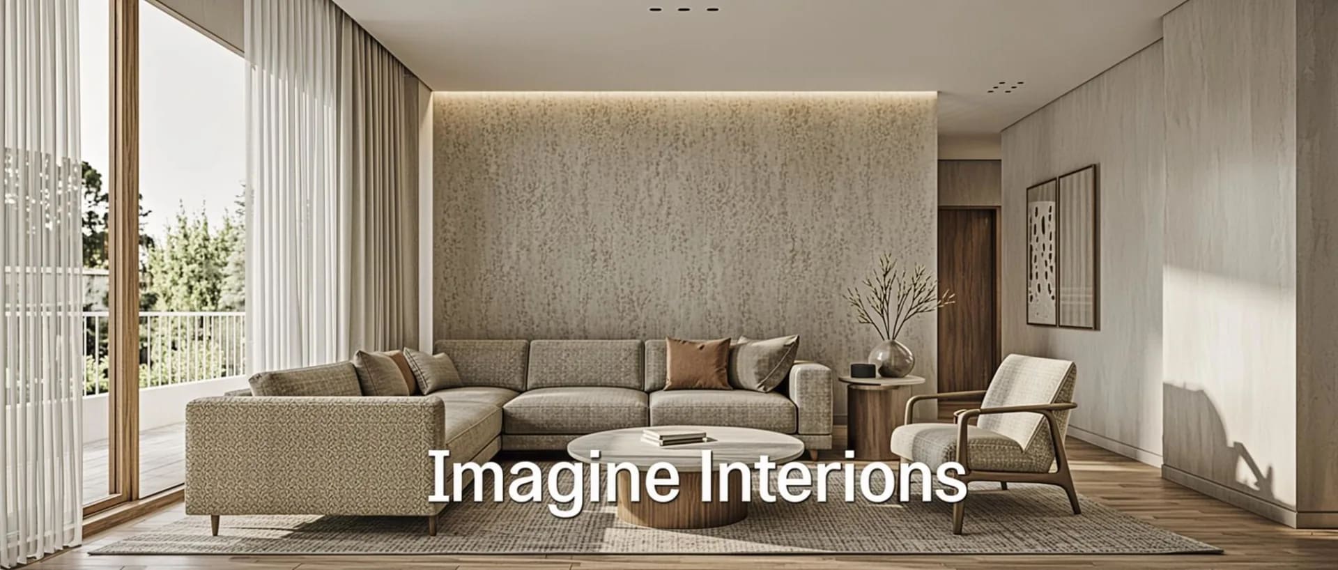 Modern residential interior designed by Imagine Interiors