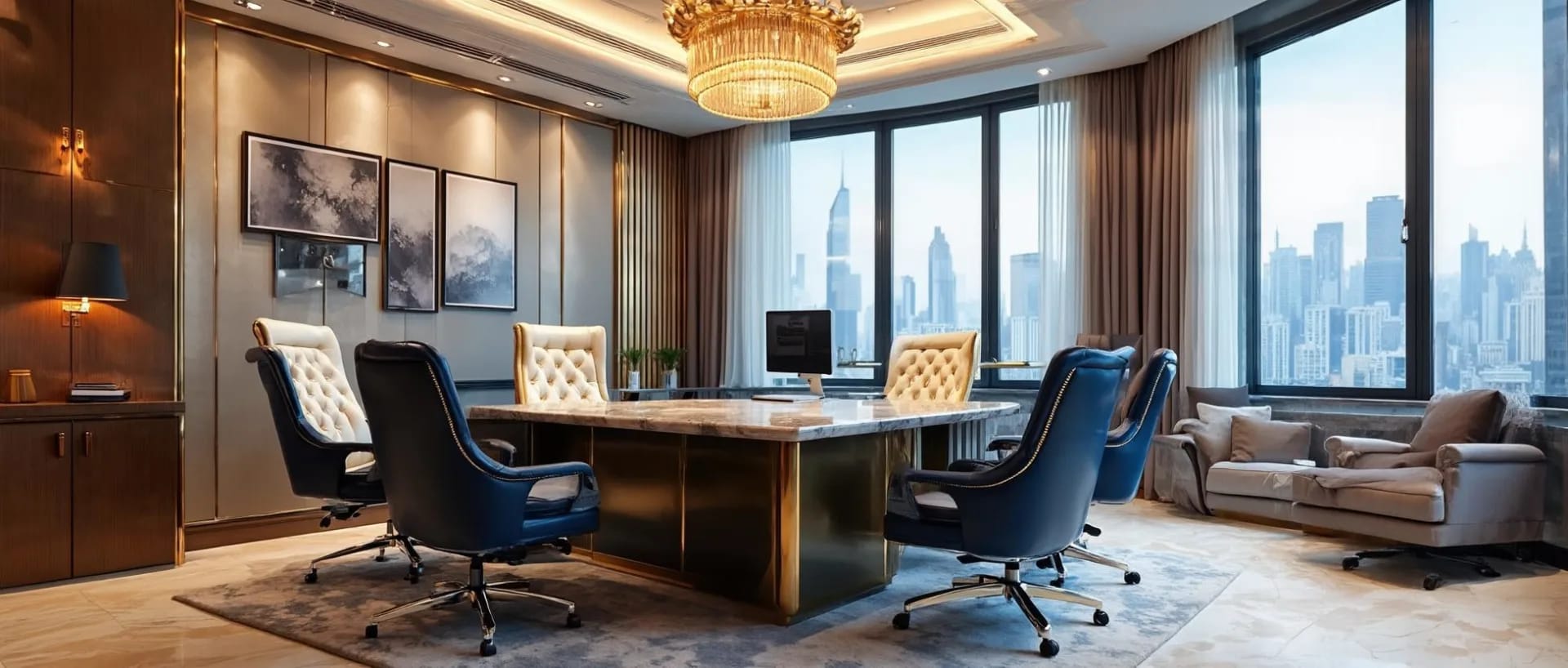 Luxury Office Interior Project By Adroit Designs