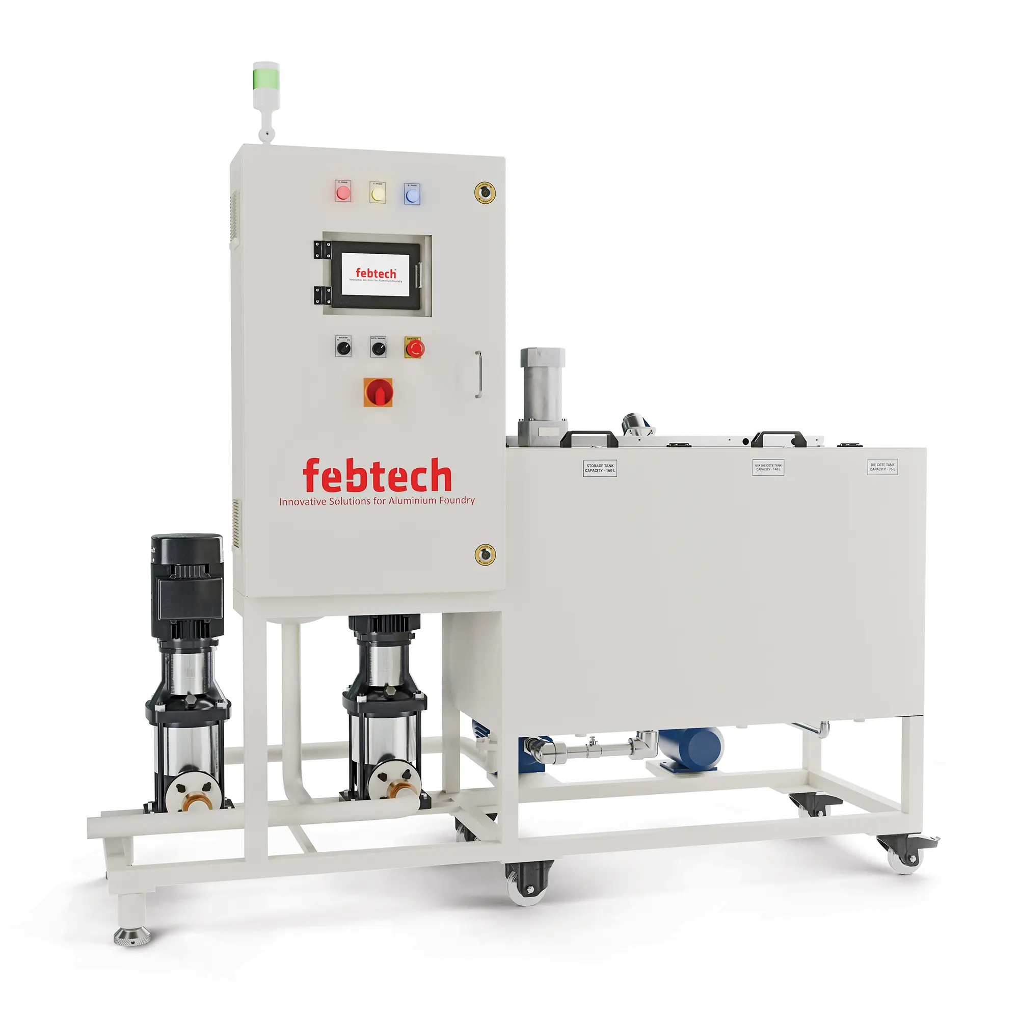 Centralized Die-cote Mixing Unit Automation - Centralized Die-cote Mixing Unit