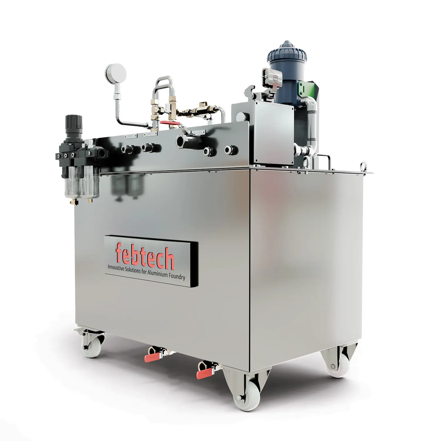 Die Coat Container with mixing unit view 2