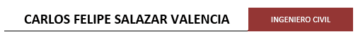 Logo CARLOS FELIPE SALAZAR VALENCIA