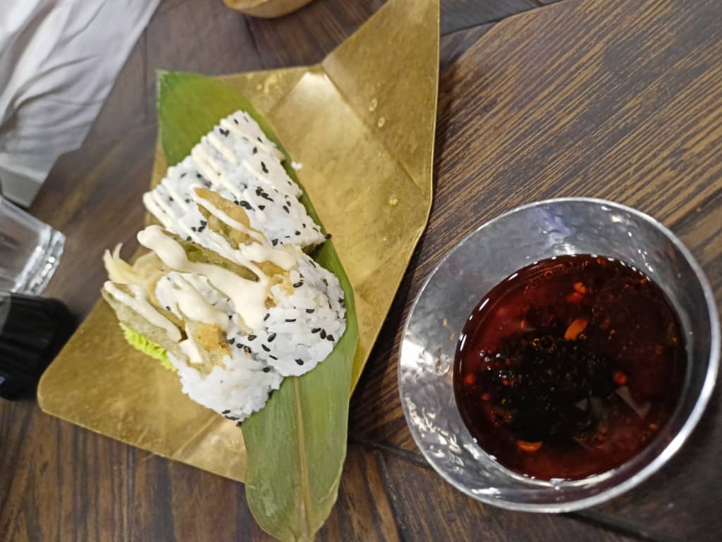 Sushi at Yum Yum Cha in Aug 2022