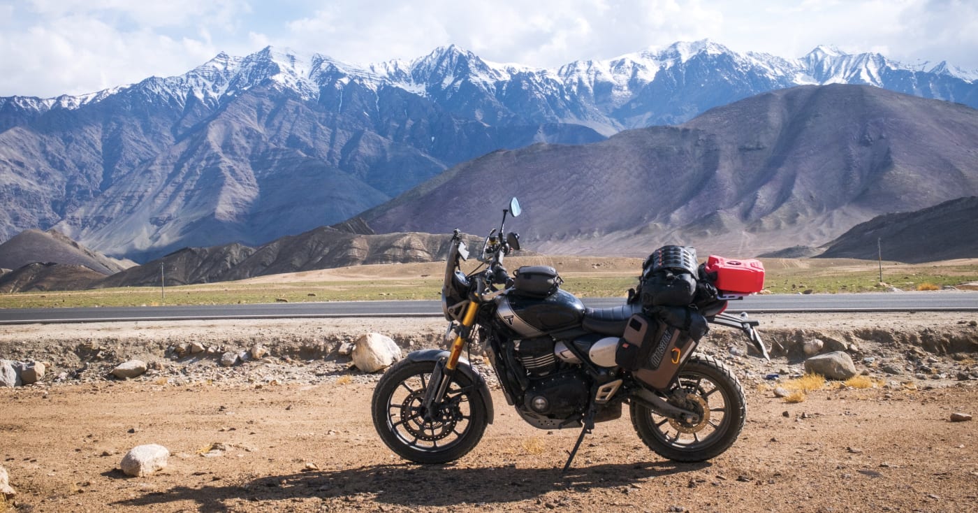 My Triumph Scrambler 400X