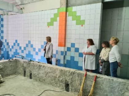 Надежда Гудкова проверила, как идут ремонтные работы в детских садах Ноябрьска
