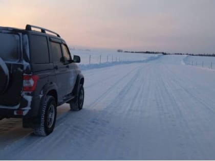 В Шурышкарском районе запускают муниципальный зимник раньше срока