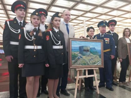 Картины ноябрян Елены Зориной и Валерия Чалого стали достоянием Музея Победы