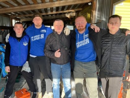 Ямальские молодогвардейцы оказали помощь семье бойца СВО