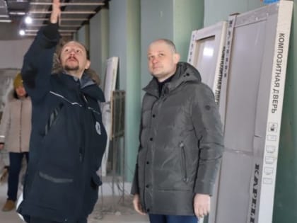 В Ноябрьске полным ходом идет строительство новой поликлиники