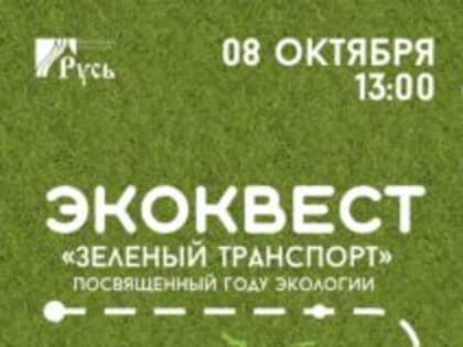 Горожан приглашают принять участие в экоквесте «Зеленый транспорт»