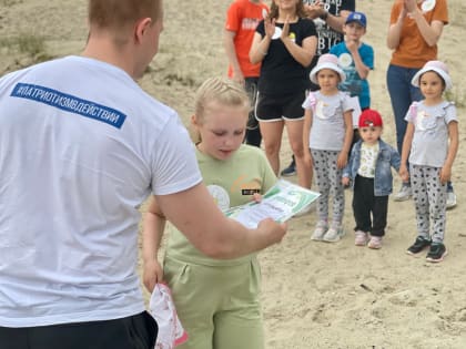 В честь Дня семьи, любви и верности для молодых семей Салехарда молодогвардейцы устроили пикник