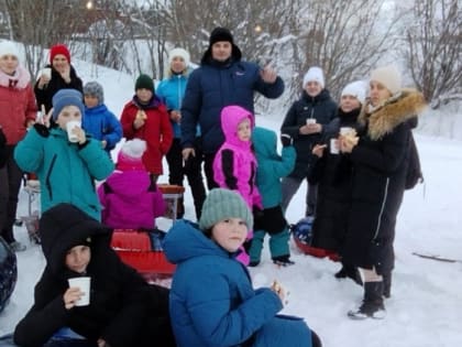 Счастливые дети на свежем воздухе!