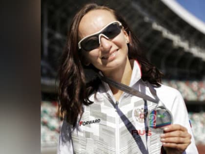 Елена Третьякова из Тарко-Сале завоевала серебряную медаль на чемпионате по легкой атлетике в Белоруссии
